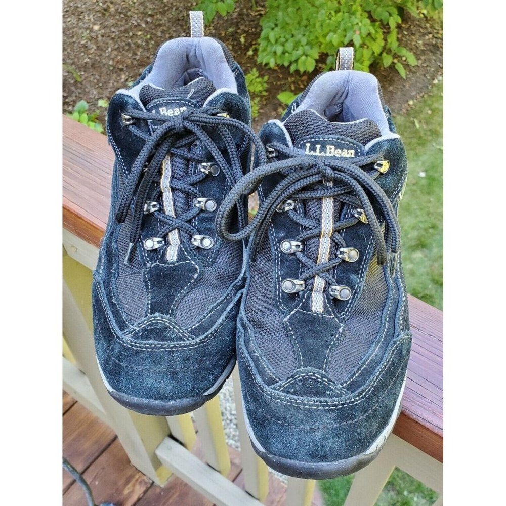 LL Bean Tek 2.5 Women Shoes Sneaker Size 11 W Black 258271 Waterproof Primaloft